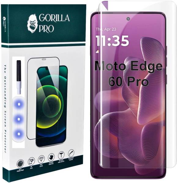 GORILLA PRO Edge To Edge Tempered Glass for Moto Motorola Edge 60 Pro 5G