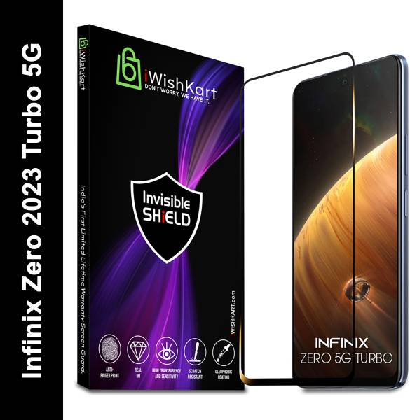 iWishKart Tempered Glass Guard for Infinix Zero 2023 Turbo, Infinix Zero 2023 Turbo 5G, Infinix Zero 5G, Military grade Edge to Edge gorilla glass, In...