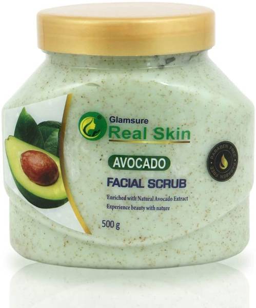Glamsure Avocado Deep Exfoliating Face D-tan Scrub