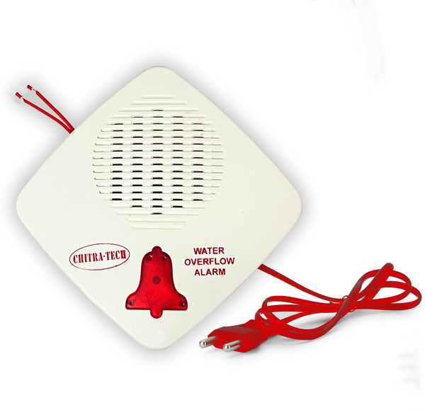 CHITRATECH Water Tank Overflow Alarm, Works with AC 240 Volts, Loud Human Sound Wired Sensor Security System