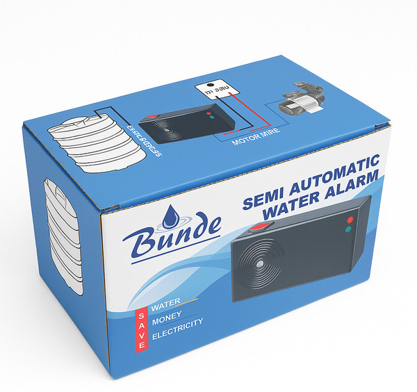 Bunde Auto-cut water tank overflow alarm Wired Sensor Security System