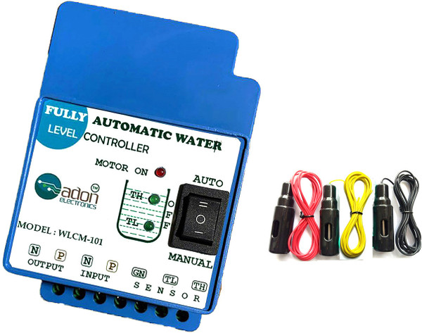AdonElectronics Fully Automatic Water Level Controller And Indicator - For Overhead Tank Only - Wired Sensor Security System