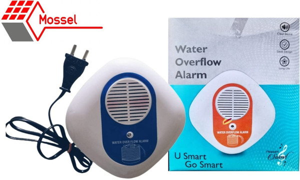 Mossel Water Tank Overflow Alarm/Siren For Water Tanks With Human Voice Technology Wired Sensor Security System
