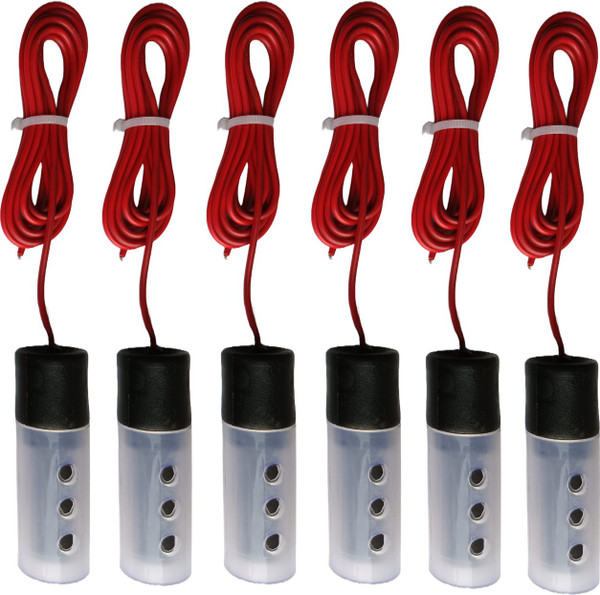 AQUAA SOLUTION AQ00CS06 6 Unit Carbon Sensors With 1.5 m Wire For Water Lavel Wired Sensor Security System