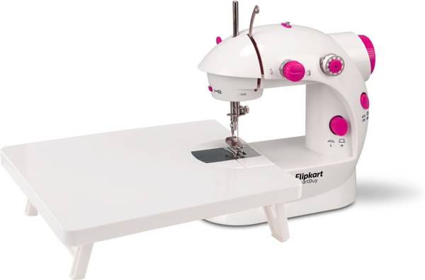 Flipkart SmartBuy Portable Mini with Foot Pedal, Built-in Stitches and Stitching Kit Electric Sewing Machine