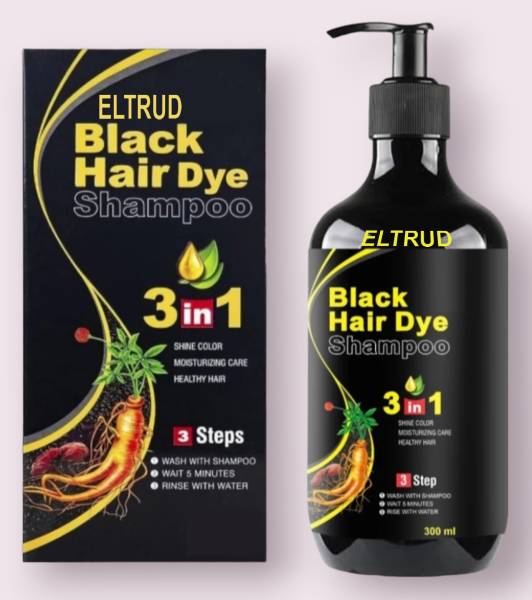 ELTRUD Herbal 3 in 1 Hair Dye Instant Black Hair Shampoo_20