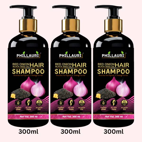 Phillauri Onion Shampoo for Hair Growth and Hair Fall Control