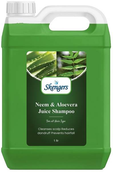 skengers Natural Neem & Aloe Vera Juice HairFall Shampoo