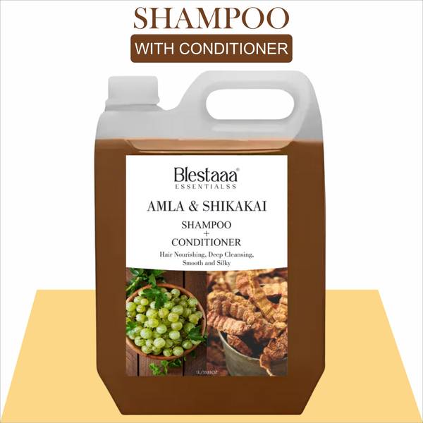 blestaaa essentialss Natural AMLA & shikakai Juice Cleanser Shampoo For Women.