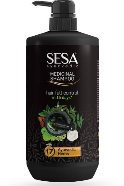 sesa Ayurvedic Hair Fall Control Shampoo for Smooth & Shiny 1 L