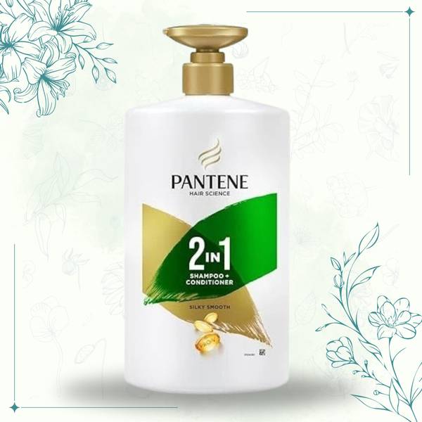 PANTENE Hair Science 2in1 Silky Smooth Shampoo+Conditioner 002