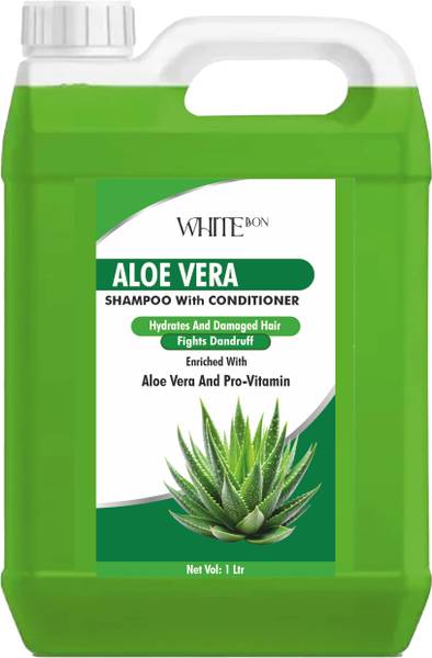 white bon Advanced Aloevera Shampoo For better Healthy Soft & Shiner Hair Daily Usages