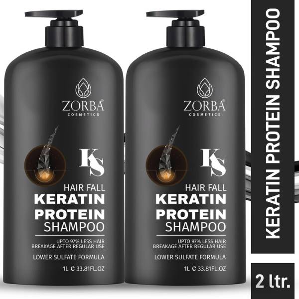 Zorba KERATIN Botanique Nourish & Replenish Shampoo for women,Paraben-Free