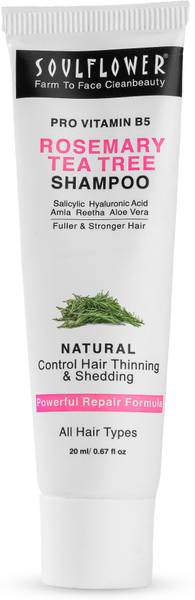 Soulflower Rosemary Tea Tree Shampoo