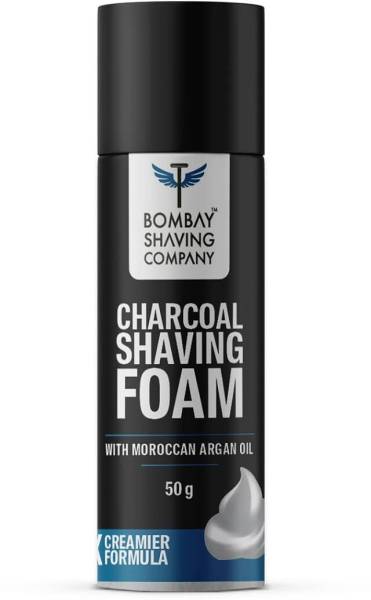 BOMBAY SHAVING COMPANY Charcoal Shaving Foam with Deep Cleansing Formula