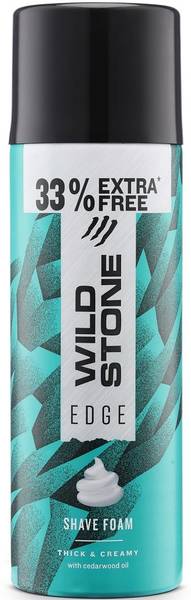 Wild Stone Shaving Foam for Men with Special Moisturizing Formula