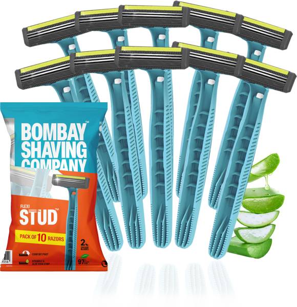 BOMBAY SHAVING COMPANY Flexi Stud Razor for Men with Comfort Pivot & Aloe Strip
