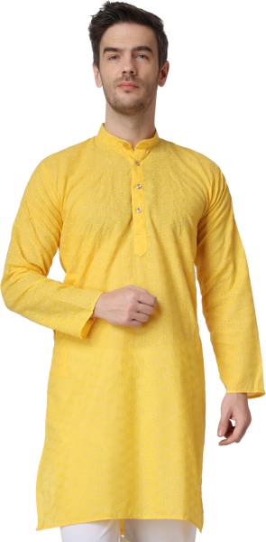 Royal Kurta Men Printed Straight Kurta