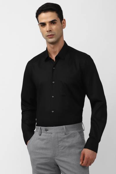 Peter england hot sale black shirt