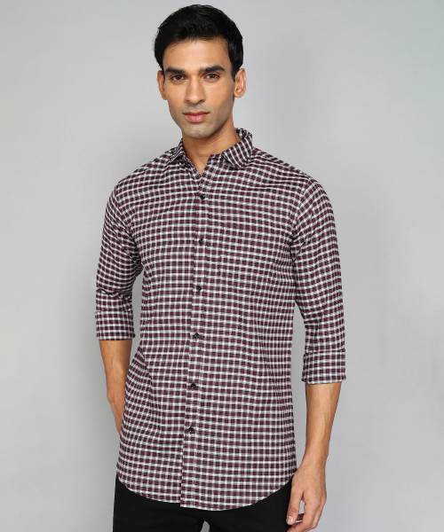 STONEBERG Men Checkered Casual Multicolor Shirt
