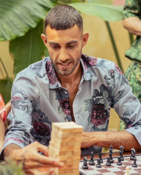 RARE RABBIT Men Floral Print Casual Grey Shirt