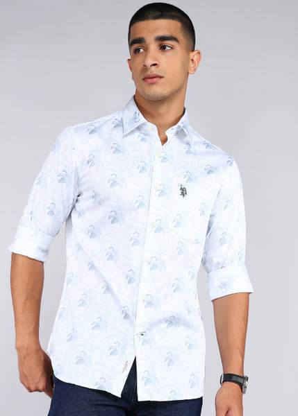 U.S. POLO ASSN. Men Printed Casual Multicolor Shirt