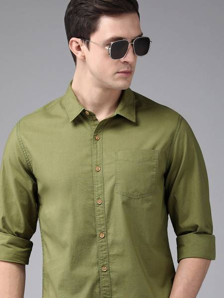 Pepe jeans green shirt sales