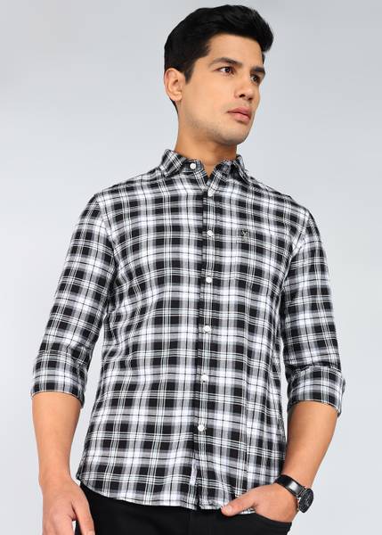 U.S. POLO ASSN. Men Checkered Casual Multicolor Shirt