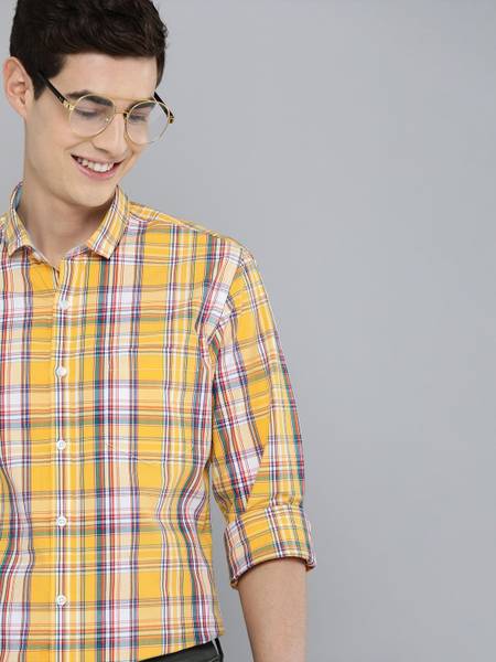Mast & Harbour Men Checkered Casual Multicolor Shirt