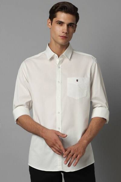 louis philippe white shirt price