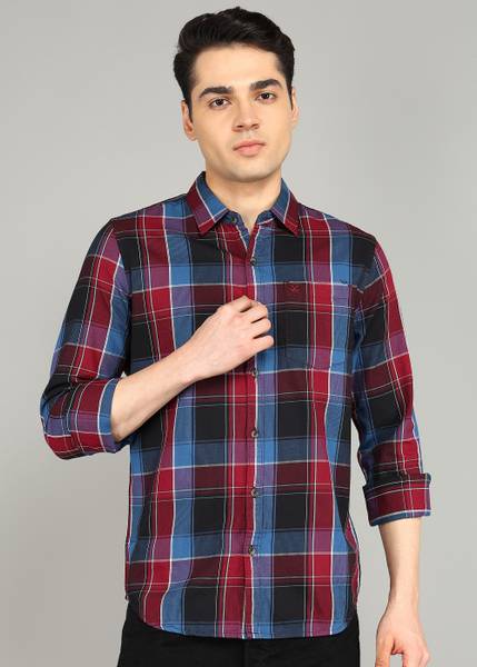 WROGN Men Checkered Casual Multicolor Shirt