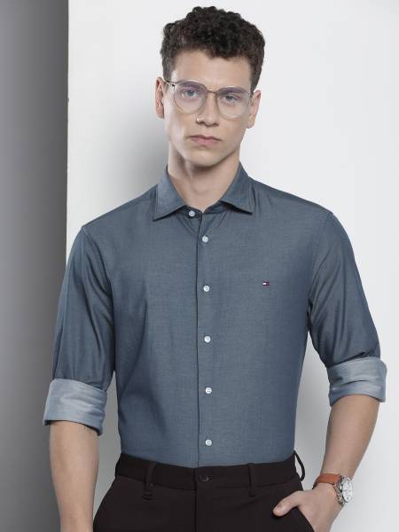 Tommy hilfiger formal online shirts