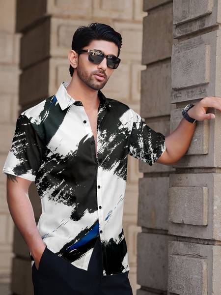 METRONAUT Men Printed Casual Multicolor Shirt