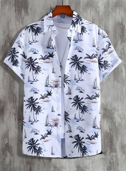 fitoda fashion Men Graphic Print Casual Multicolor Shirt