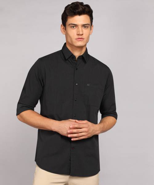 Raymond black shirt clearance