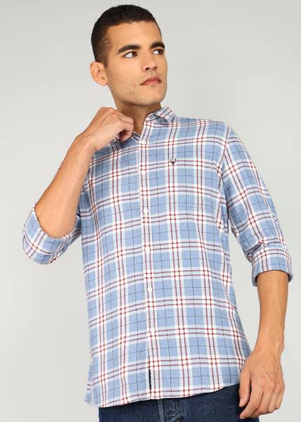 Allen Solly Men Checkered Casual Multicolor Shirt