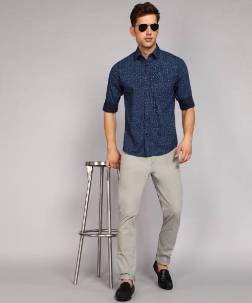Raymond blue shirt hot sale