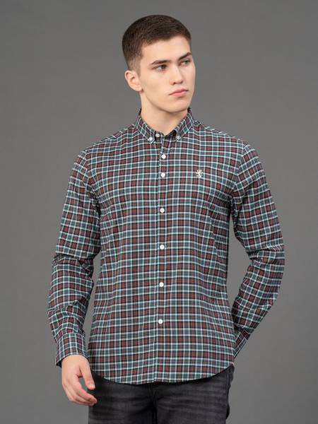RED TAPE Men Checkered Casual Multicolor Shirt