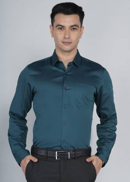 PETER ENGLAND Men Solid Formal Red Shirt
