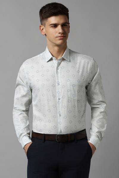Allen Solly Men Printed Formal Multicolor Shirt