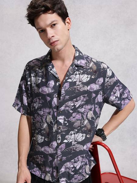 WROGN Men Printed Casual Multicolor Shirt