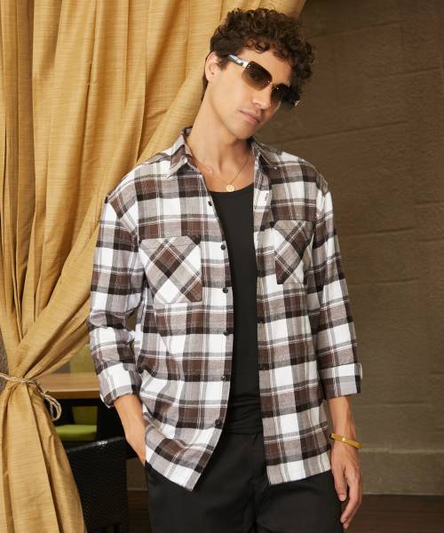 CAMPUS SUTRA Men Checkered Casual Multicolor Shirt