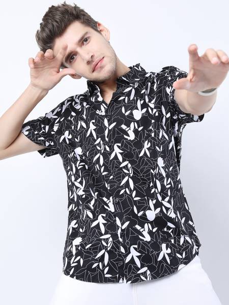KETCH Men Printed Casual Multicolor Shirt