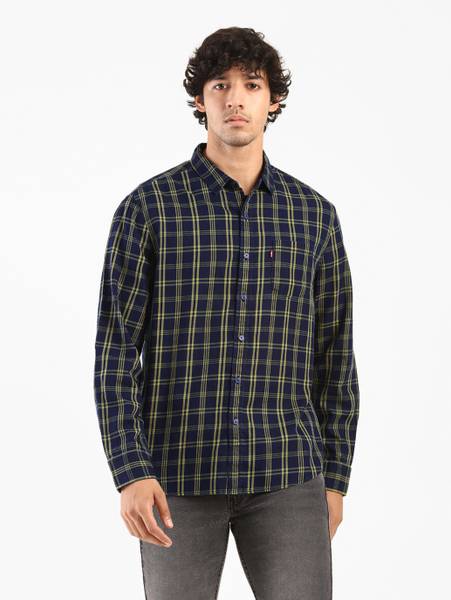 LEVI'S Men Checkered Casual Multicolor Shirt