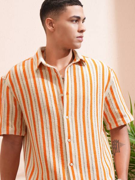 HIGHLANDER Men Checkered Casual Multicolor Shirt