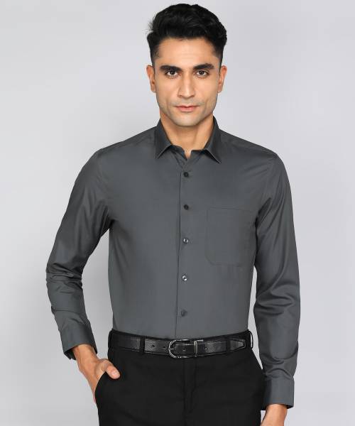 Louis philippe grey shirt cheap