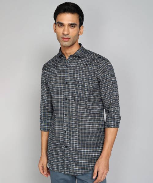 STONEBERG Men Checkered Casual Multicolor Shirt