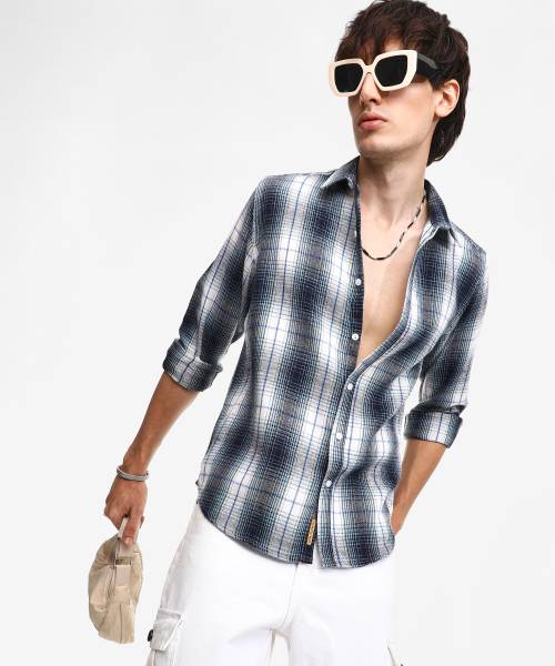 CAMPUS SUTRA Men Solid Casual Multicolor Shirt