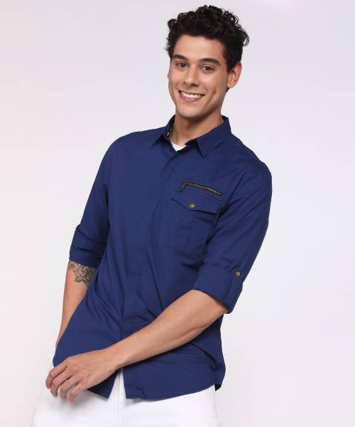 Navy blue blouse deals forever 21