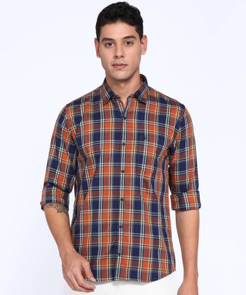 PETER ENGLAND Men Checkered Casual Multicolor Shirt